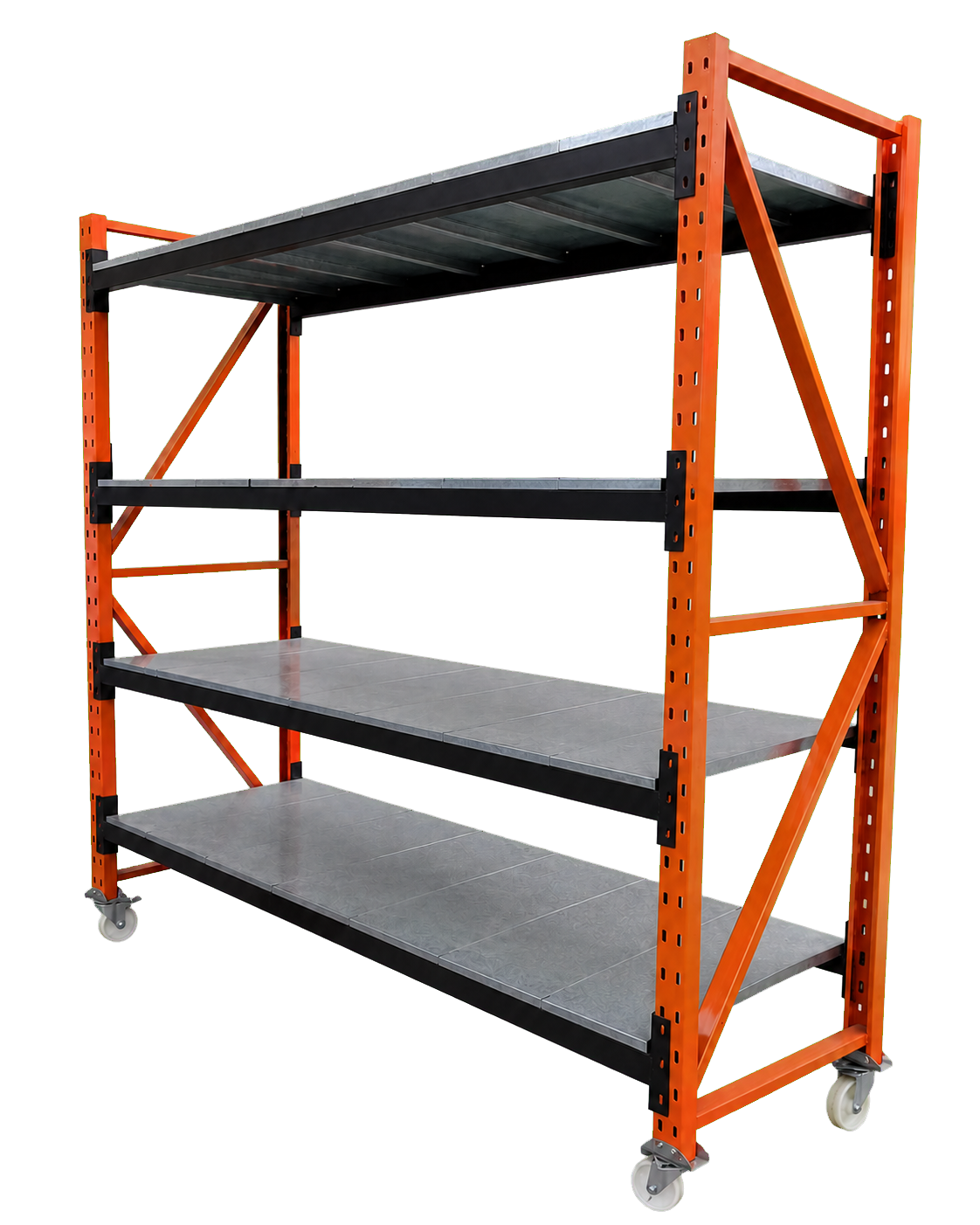 Rack metálico para almacenamiento